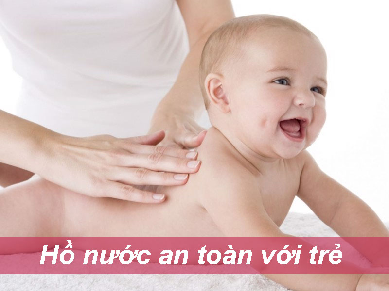 Hồ nước an toàn đối với trẻ